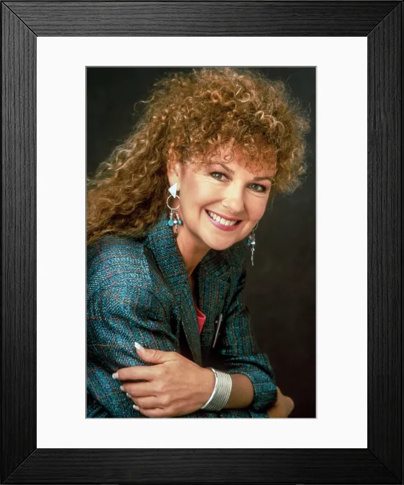 Framed Print : COACH, Shelley Fabares (season 3, 1990), 1989-1997 Framed Print : COACH, Shelley Fabares (season 3, 1990), 1989-1997