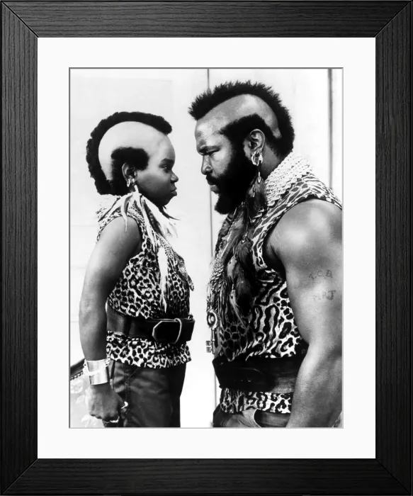 Framed Print : DIFF'RENT STROKES, Gary Coleman, Mr. T, Mr. T and mr. t, (Season 1, Episode 1, aired October 1, 1983), 1978-1986 Framed Print : DIFF'RENT STROKES, Gary Coleman, Mr. T, Mr. T and mr. t, (Season 1, Episode 1, aired October 1, 1983), 1978-1986