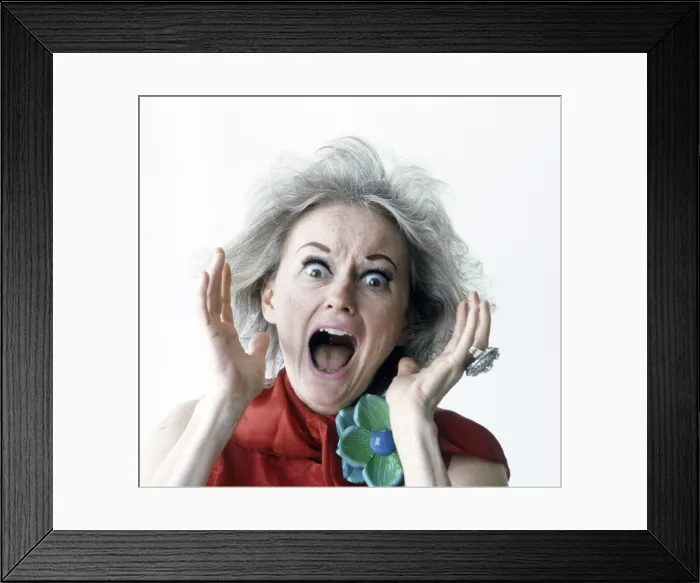 Framed Print : Phyllis Diller, 1966 Framed Print : Phyllis Diller, 1966