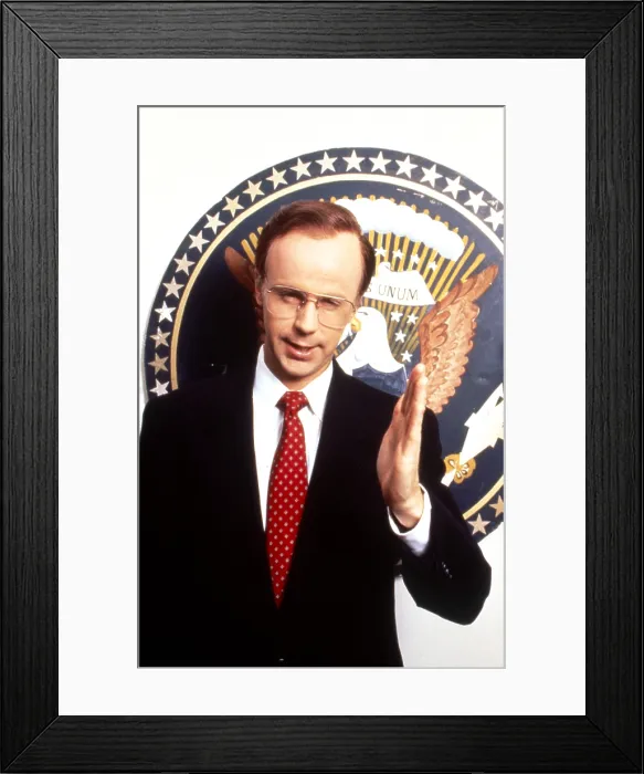 Framed Print : SATURDAY NIGHT LIVE, Dana Carvey (as President George HW Bush), ca. 1993 Framed Print : SATURDAY NIGHT LIVE, Dana Carvey (as President George HW Bush), ca. 1993
