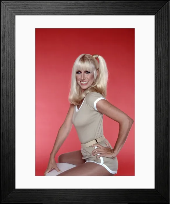 Framed Print : THREE'S COMPANY, Suzanne Somers, 1979. 1977-1984