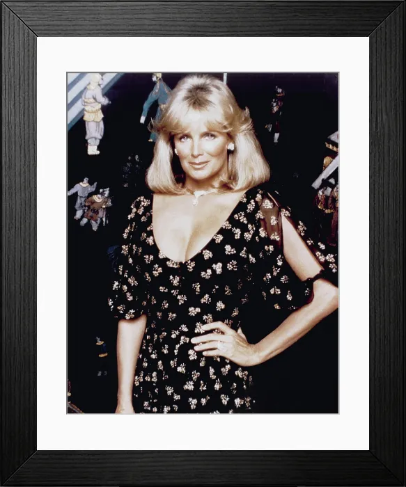 Framed Print : DYNASTY, Linda Evans, 1981-89