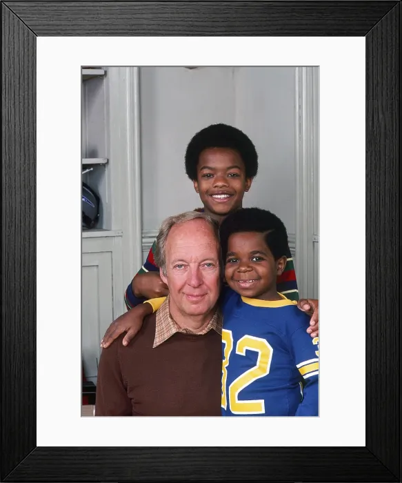Framed Print : DIFF'RENT STROKES, from left: Todd Bridges, Conrad Bain, Gary Coleman, (1979), 1978-86 Framed Print : DIFF'RENT STROKES, from left: Todd Bridges, Conrad Bain, Gary Coleman, (1979), 1978-86