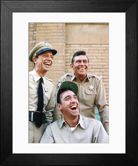 Framed Print : THE ANDY GRIFFITH SHOW, from left: Don Knotts, Jim Nabors, Andy Griffith, 1964, (1960-1968) Framed Print : THE ANDY GRIFFITH SHOW, from left: Don Knotts, Jim Nabors, Andy Griffith, 1964, (1960-1968)