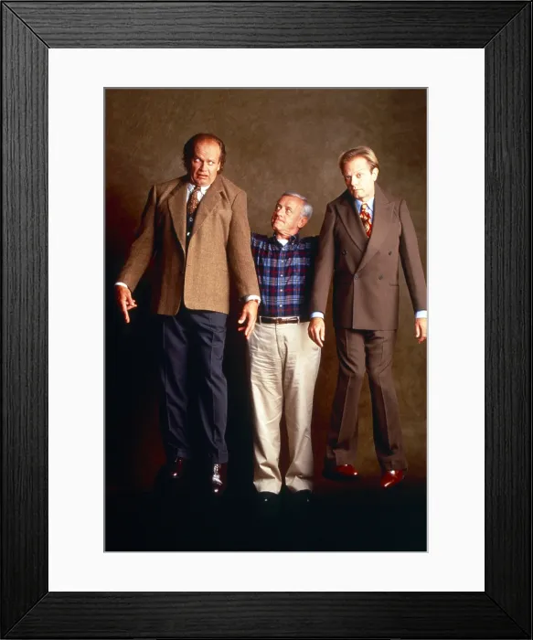 Framed Print : FRASIER, from left: Kelsey Grammer, John Mahoney, David Hyde Pierce, (1993-2004)