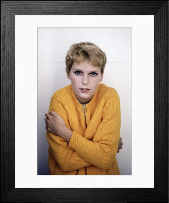 Framed Print : Mia Farrow, 1967