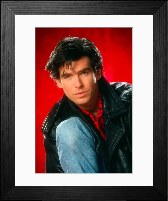 Framed Print : Pierce Brosnan, 1986 Framed Print : Pierce Brosnan, 1986