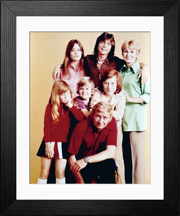 Framed Print : PARTRIDGE FAMILY, Susan Dey, David Cassidy, Shirley Jones, Suzanne Crough, Brian Forster, Danny Bonaduce, Dave Madden, 1970-74