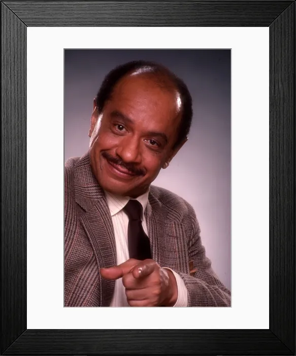 Framed Print : AMEN, Sherman Hemsley, 1986-91 Framed Print : AMEN, Sherman Hemsley, 1986-91
