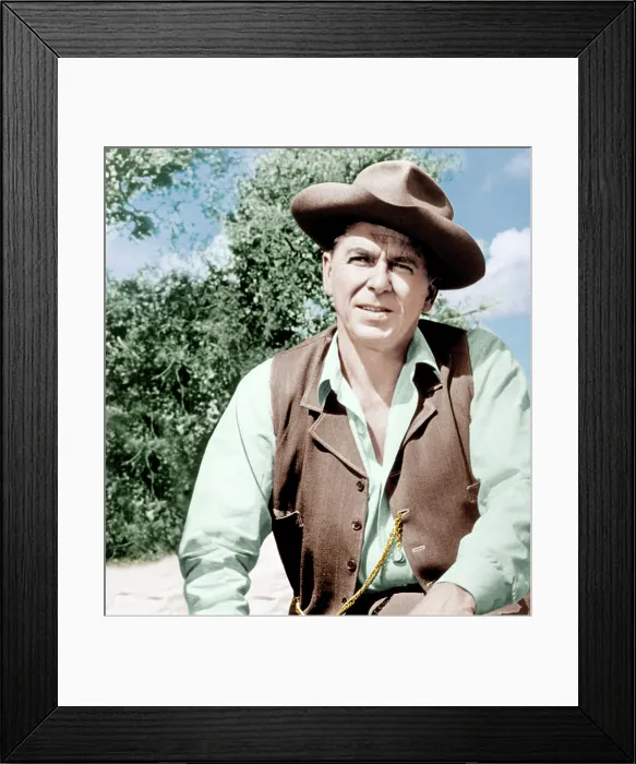 Framed Print : DEATH VALLEY DAYS, Ronald Reagan, Tribute To a Dog, (Season 13, Episode 9, aired December 24, 1964), 1952-1975