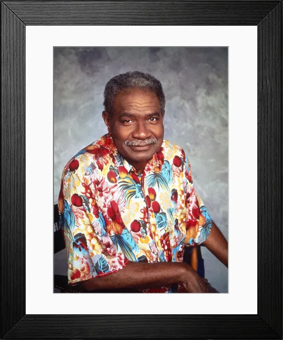 Framed Print : EVENING SHADE, Ossie Davis, 1990-1994 Framed Print : EVENING SHADE, Ossie Davis, 1990-1994