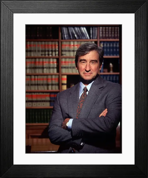 Framed Print : LAW AND ORDER, Sam Waterston, 1990-2010 Framed Print : LAW AND ORDER, Sam Waterston, 1990-2010