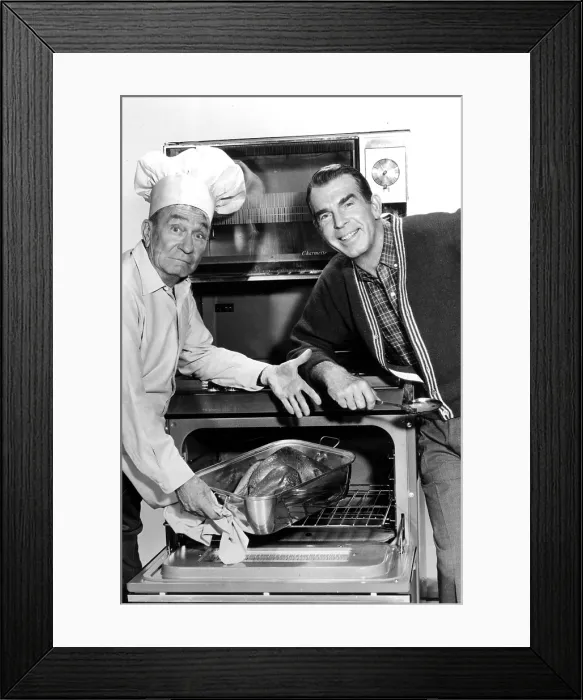 Framed Print : MY THREE SONS, William Demarest, Fred MacMurray, 1960-1972