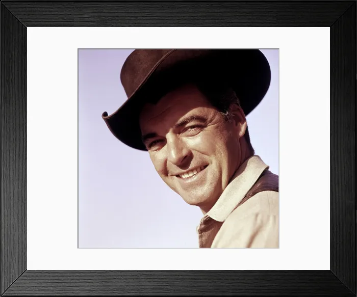 Framed Print : THE TEXAN, Rory Calhoun, 1958-60
