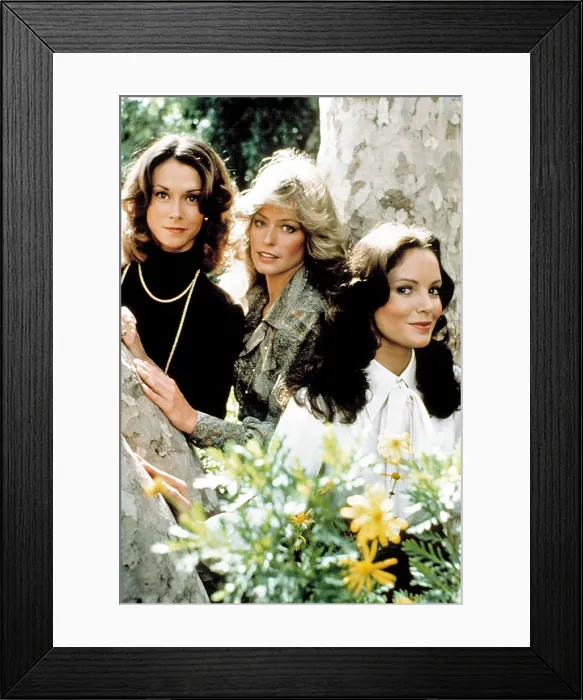 Framed Print : CHARLIE'S ANGELS, Kate Jackson, Farrah Fawcett, Jaclyn Smith, 1976-81 Framed Print : CHARLIE'S ANGELS, Kate Jackson, Farrah Fawcett, Jaclyn Smith, 1976-81