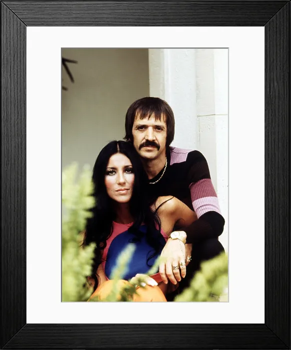Framed Print : TH SONNY AND CHER COMEDY HOUR, Sonny & Cher, 1971-1977 Framed Print : TH SONNY AND CHER COMEDY HOUR, Sonny & Cher, 1971-1977