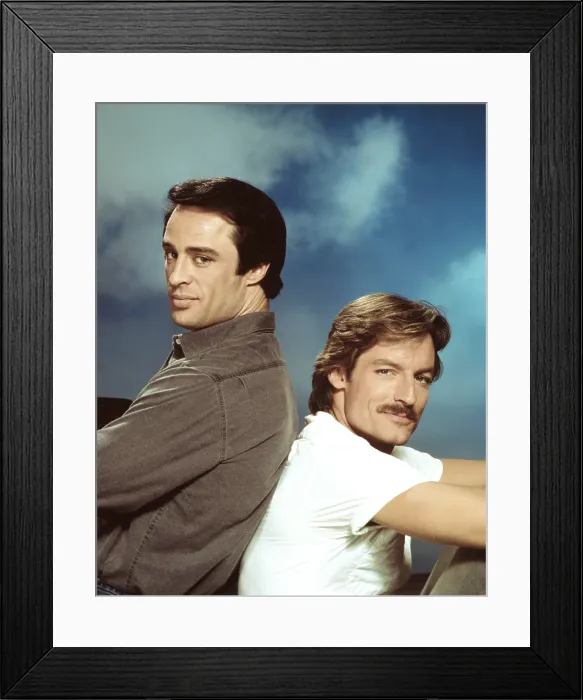 Framed Print : RIPTIDE, Joe Penny, Perry King, 1984-86 Framed Print : RIPTIDE, Joe Penny, Perry King, 1984-86