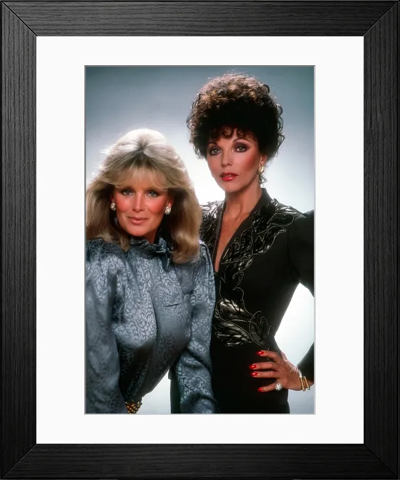 Framed Print : DYNASTY, from left: Linda Evans, Joan Collins, (1982), 1981-89 Framed Print : DYNASTY, from left: Linda Evans, Joan Collins, (1982), 1981-89