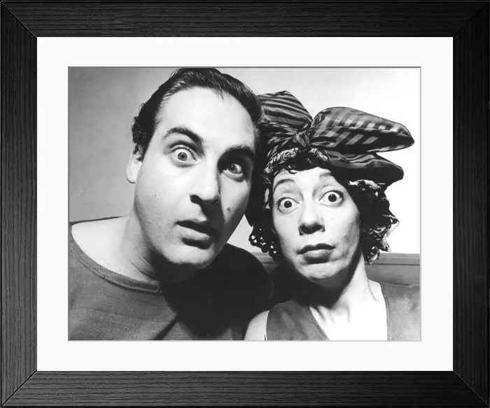 Framed Print : YOUR SHOW OF SHOWS, Sid Caesar, Imogene Coca, 1950-54