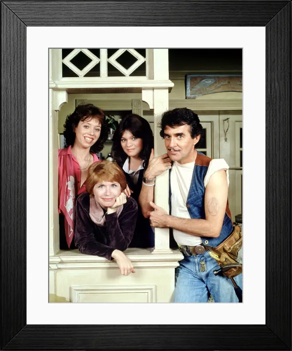 Framed Print : ONE DAY AT A TIME, Mackenzie Phillips, Bonnie Franklin, Valerie Bertinelli, Pat Harrington, 1975-84 Framed Print : ONE DAY AT A TIME, Mackenzie Phillips, Bonnie Franklin, Valerie Bertinelli, Pat Harrington, 1975-84