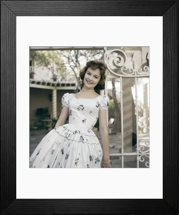 Framed Print : Shelley Fabares, late 1950s