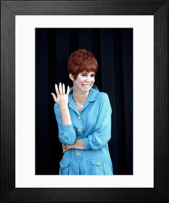 Framed Print : THE CAROL BURNETT SHOW, Vicki Lawrence, ca. 1968