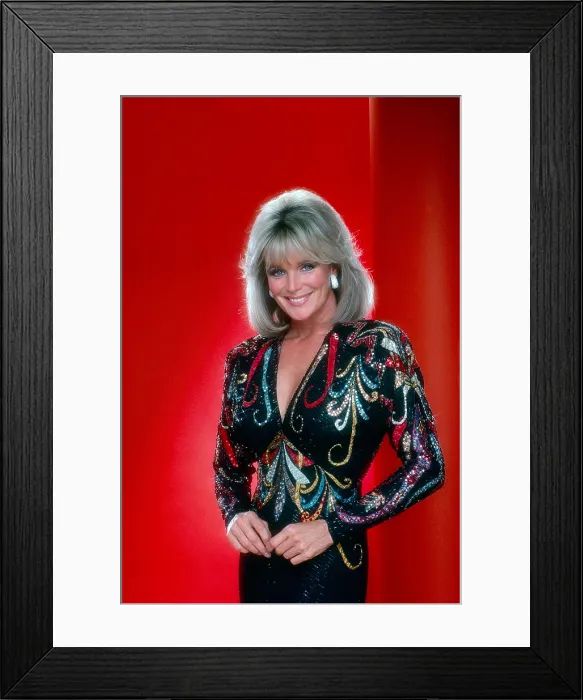 Framed Print : DYNASTY, Linda Evans, (1985), 1981-89