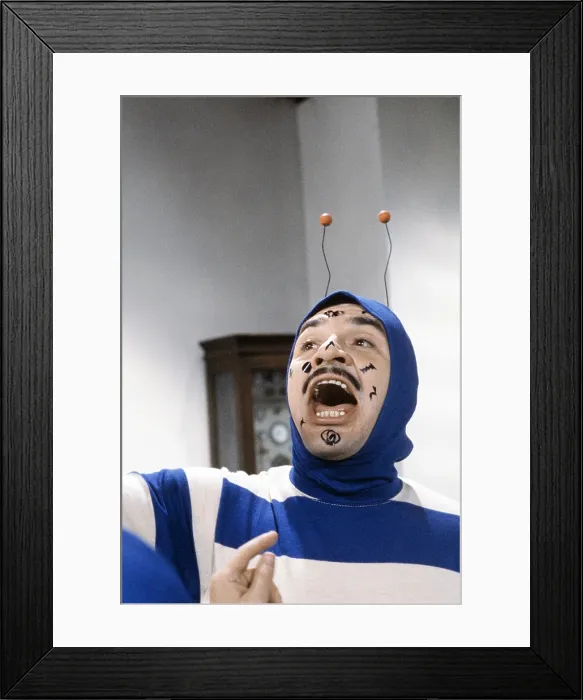 Framed Print : THE ERNIE KOVACS SHOW, Ernie Kovacs in costume as a bug, 1952-1956