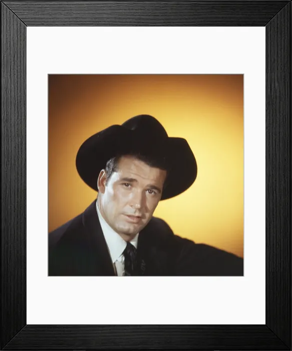 Framed Print : MAVERICK, James Garner, 1957-62