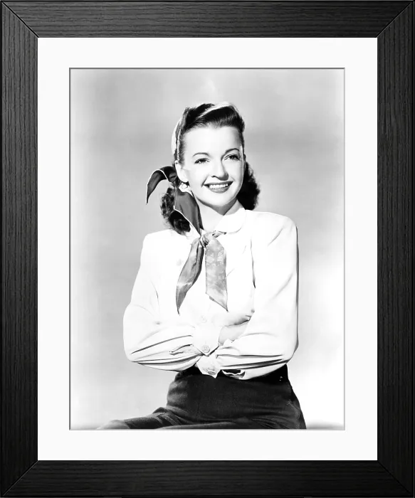 Framed Print : THE ROY ROGERS SHOW, Dale Evans, 1951-57 (photo ca. 1951)