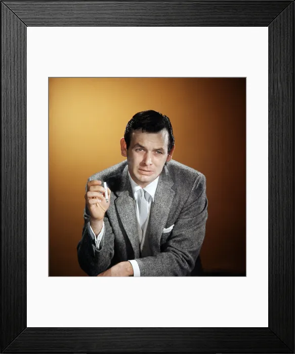 Framed Print : RICHARD DIAMOND, PRIVATE DETECTIVE, David Janssen, 1957-1960
