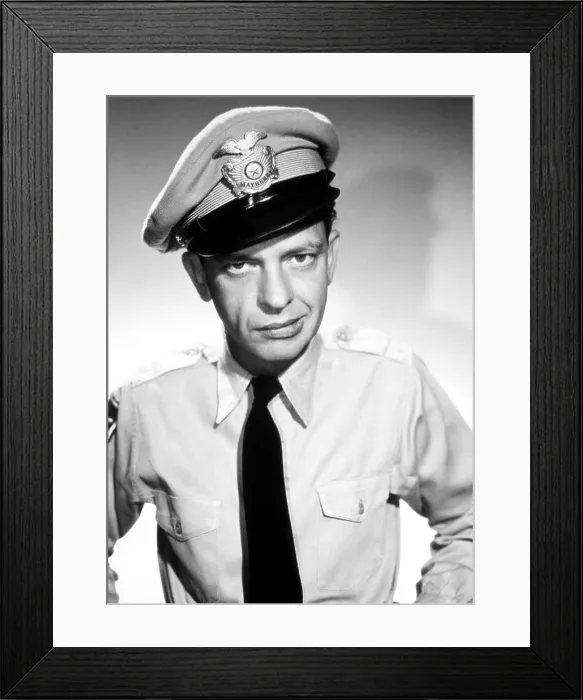 Framed Print : THE ANDY GRIFFITH SHOW, Don Knotts, 1960-68 (photo by Gala Roma)