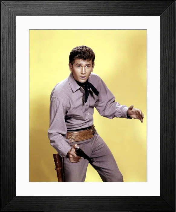 Framed Print : BONANZA, Michael Landon, 1959-73 (photo ca. early 1960s) Framed Print : BONANZA, Michael Landon, 1959-73 (photo ca. early 1960s)