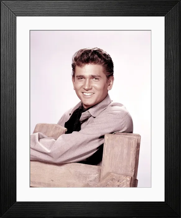Framed Print : BONANZA, Michael Landon, 1959-73 (photo ca. early 1960s) Framed Print : BONANZA, Michael Landon, 1959-73 (photo ca. early 1960s)