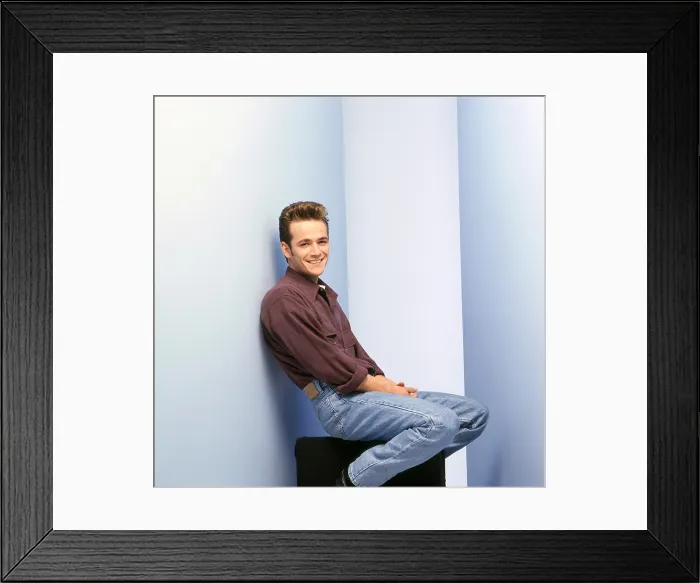 Framed Print : BEVERLY HILLS 90210, Luke Perry, 1990-2000