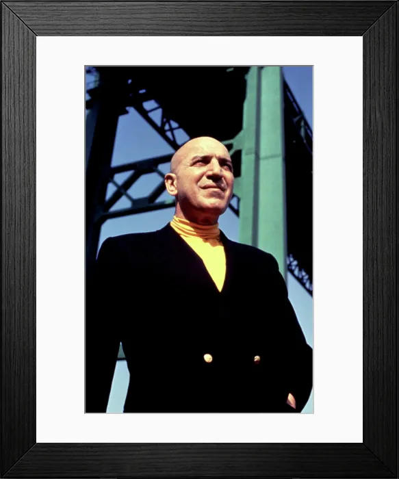 Framed Print : KOJAK, Telly Savalas, 1973-1978
