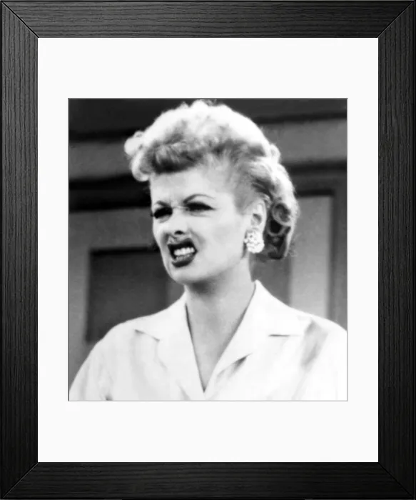 Framed Print : I LOVE LUCY, Lucille Ball, 1951-57 Framed Print : I LOVE LUCY, Lucille Ball, 1951-57