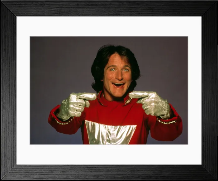 Framed Print : MORK & MINDY, Robin Williams, 1978-1982