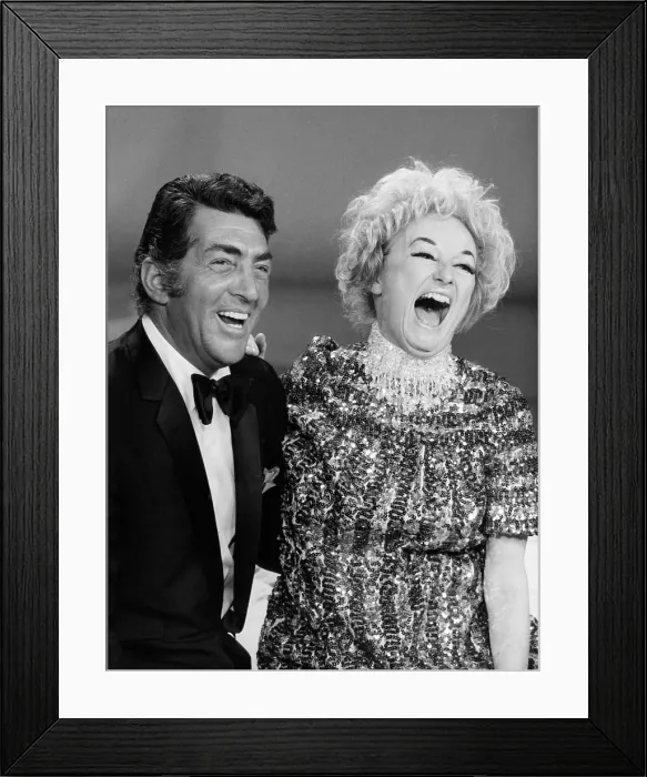 Framed Print : THE DEAN MARTIN SHOW, Dean Martin, Phyllis Diller, (ca. 1966 / 1967), 1965-1974