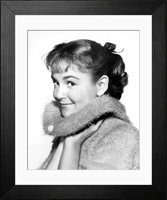 Framed Print : THE DONNA REED SHOW, Shelley Fabares, The New Mother, aired January 21, 1960 Framed Print : THE DONNA REED SHOW, Shelley Fabares, The New Mother, aired January 21, 1960