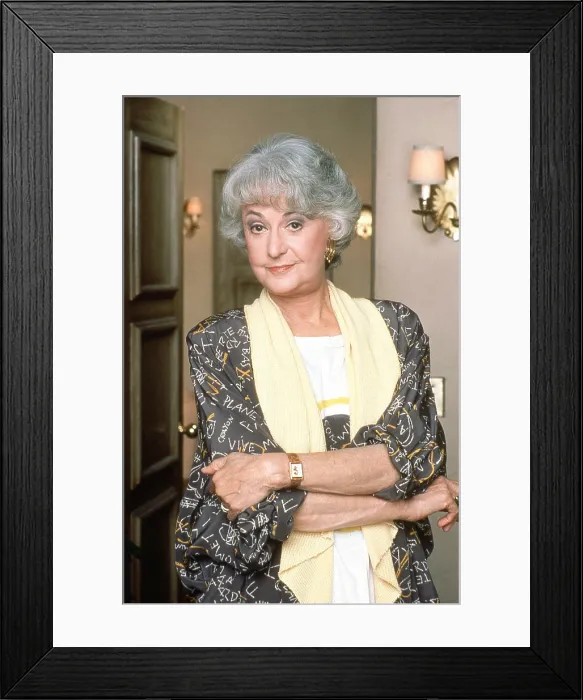 Framed Print : THE GOLDEN GIRLS, Bea Arthur, 1985-1992