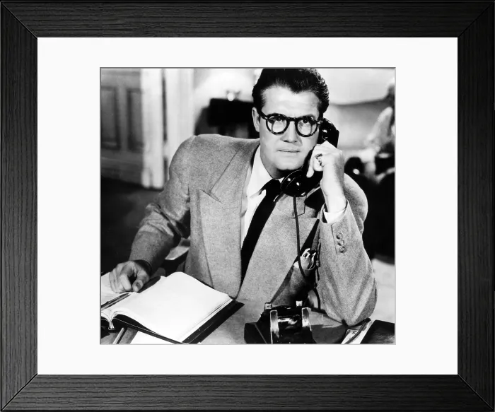 Framed Print : ADVENTURES OF SUPERMAN, George Reeves, 1952-1958