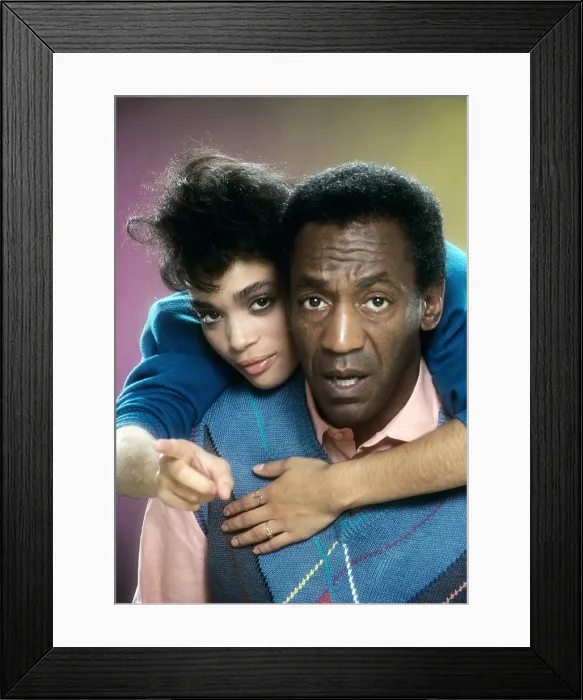 Framed Print : THE COSBY SHOW, from left: Lisa Bonet, Bill Cosby, 1984-1992 Framed Print : THE COSBY SHOW, from left: Lisa Bonet, Bill Cosby, 1984-1992