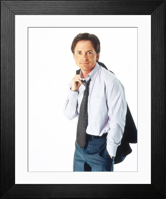 Framed Print : Michael J. Fox of SPIN CITY, 2000 Framed Print : Michael J. Fox of SPIN CITY, 2000