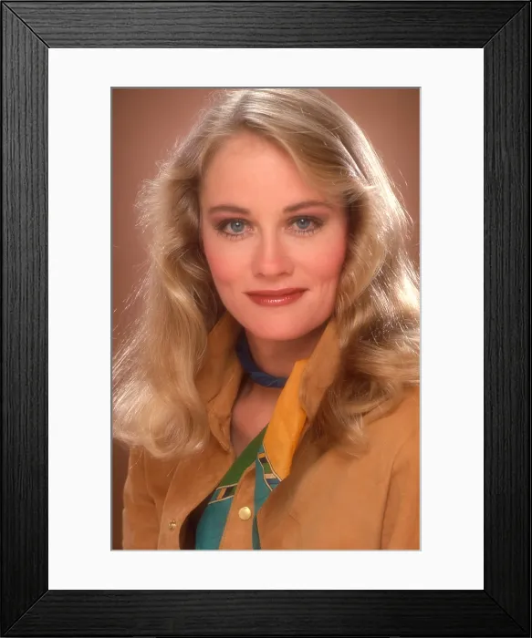 Framed Print : THE YELLOW ROSE, Cybill Shepherd, 1983-84
