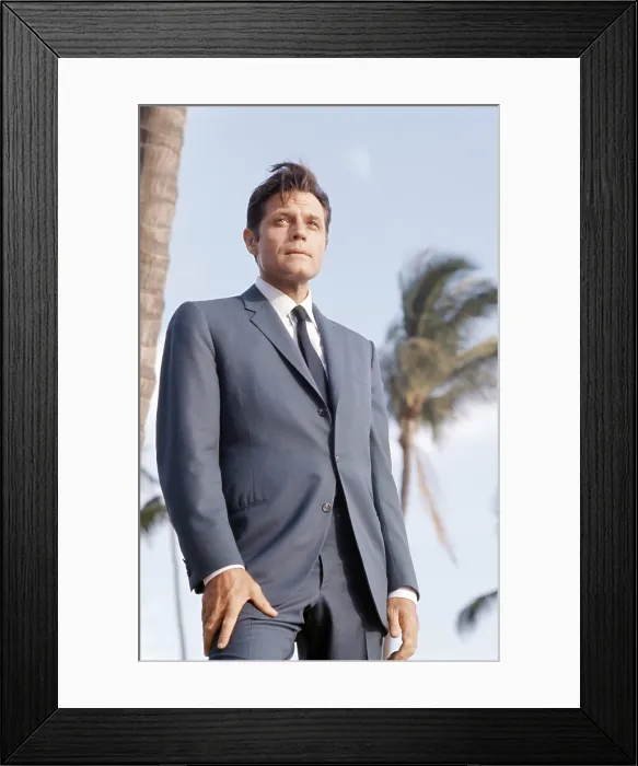 Framed Print : HAWAII FIVE-O, Jack Lord, 1968-1980