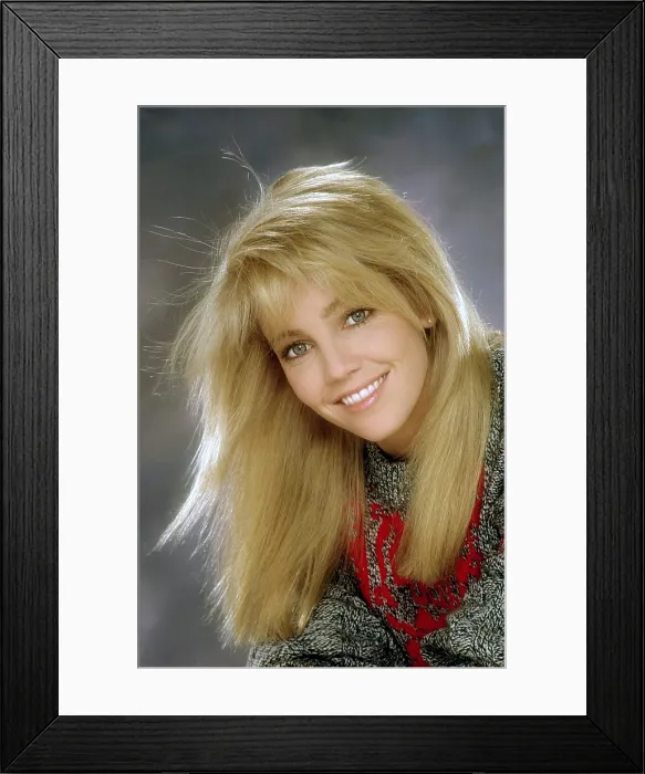 Framed Print : Heather Locklear of DYNASTY, 1986