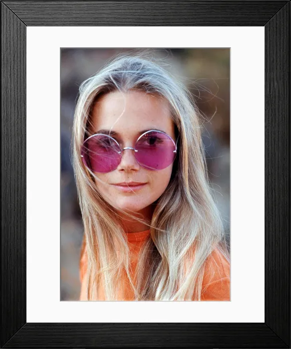 Framed Print : Peggy Lipton of THE MOD SQUAD, 1969