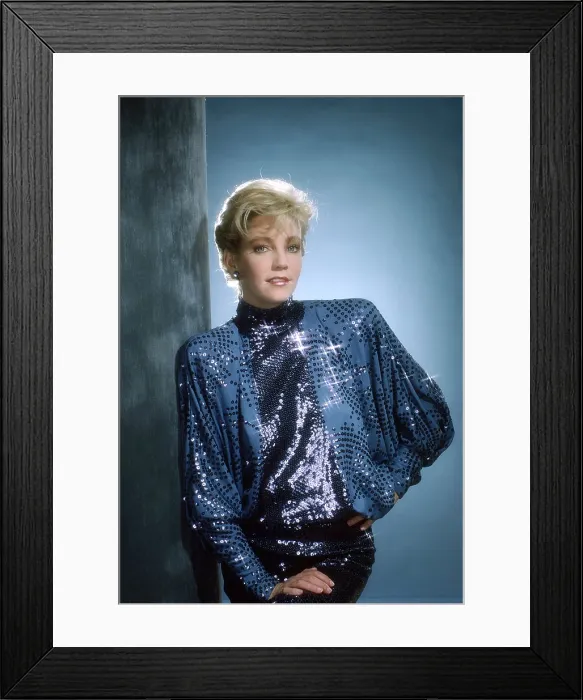 Framed Print : Heather Locklear of DYNASTY, 1986 Framed Print : Heather Locklear of DYNASTY, 1986