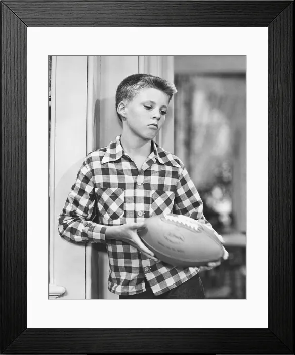 Framed Print : THE ADVENTURES OF OZZIE AND HARRIET, Ricky Nelson, (1952), 1952-1966